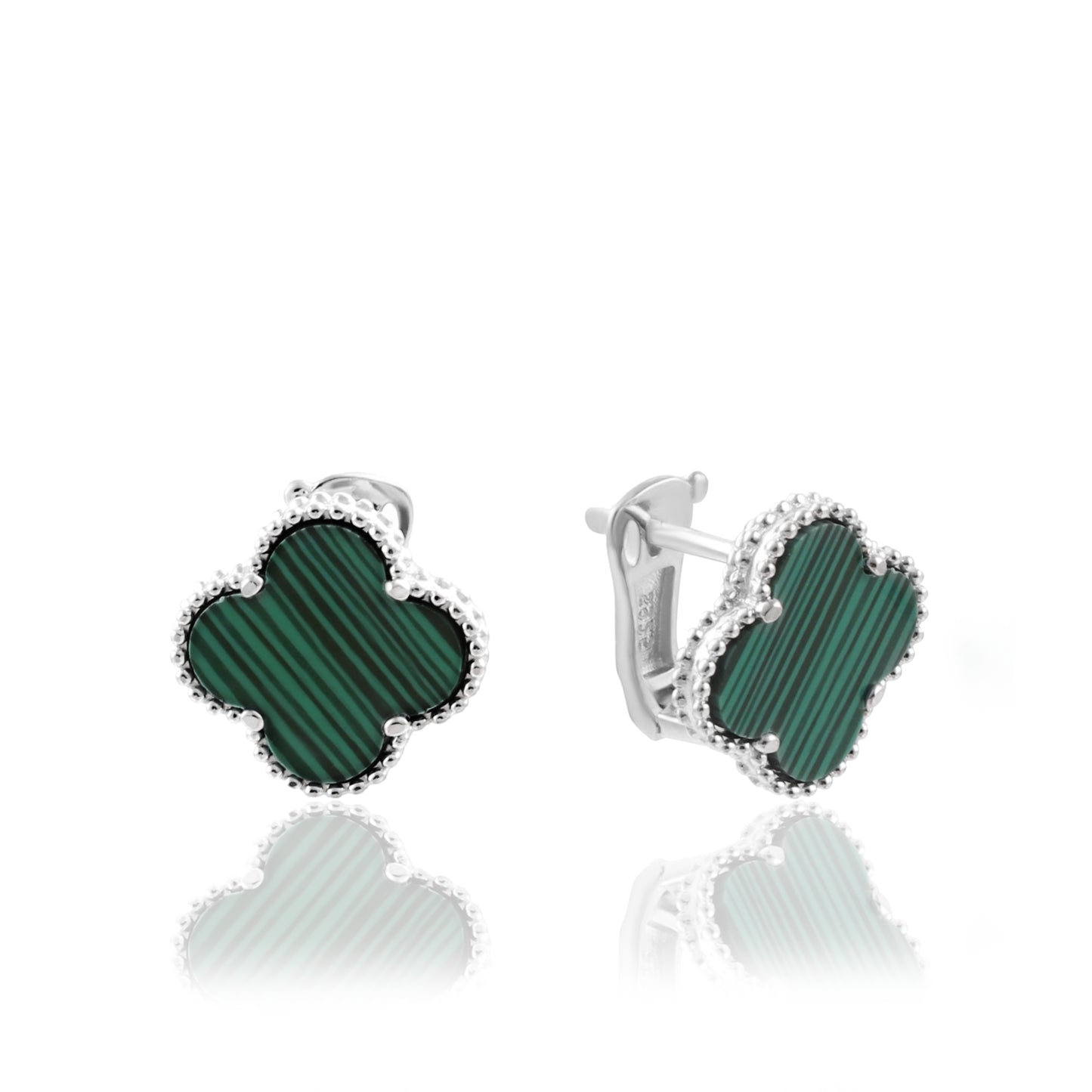 Pendientes mini de plata de ley 925