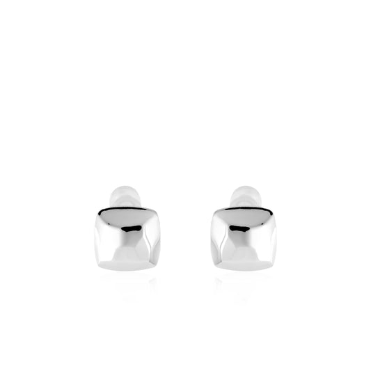 Pendientes cubo de plata 925